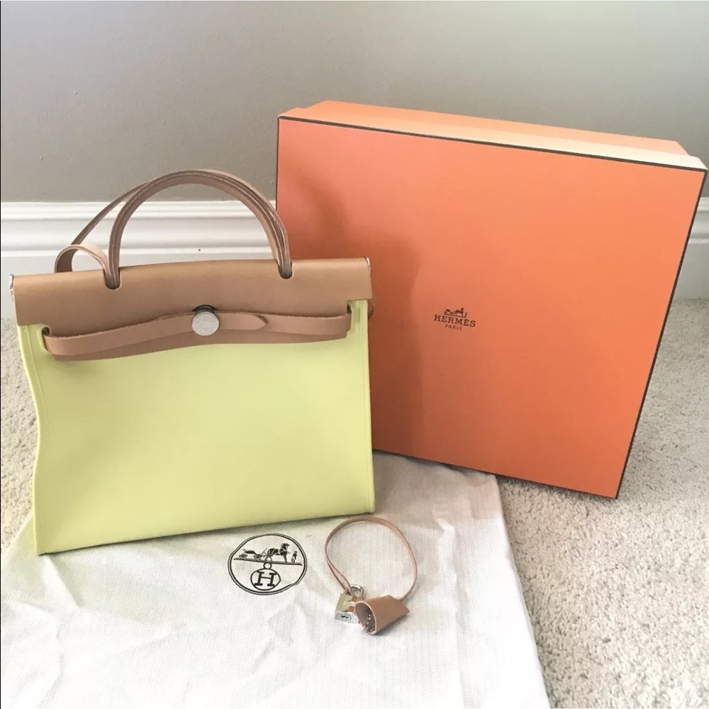 Authentic Hermes Herbag limited edition - Picture 2 of 7